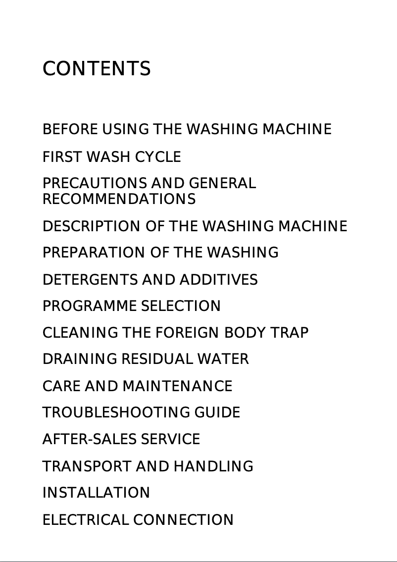 Image de la première page du manuel de l'appareil S800TL1