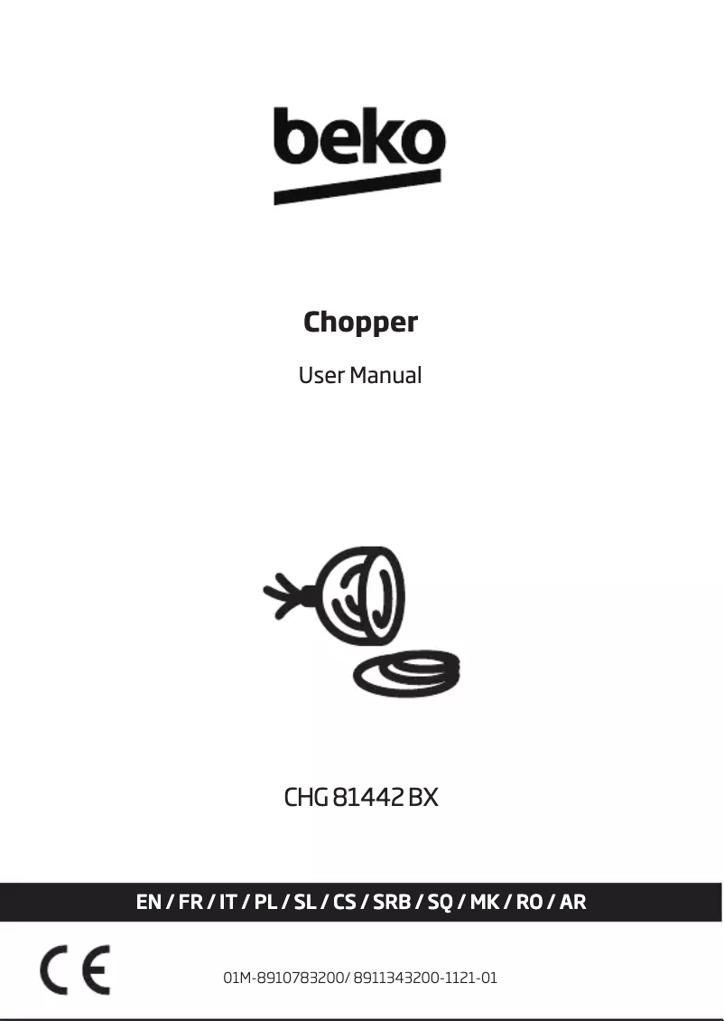 Page n°1 - Manuel utilisateur Grundig CHG 81442 BX