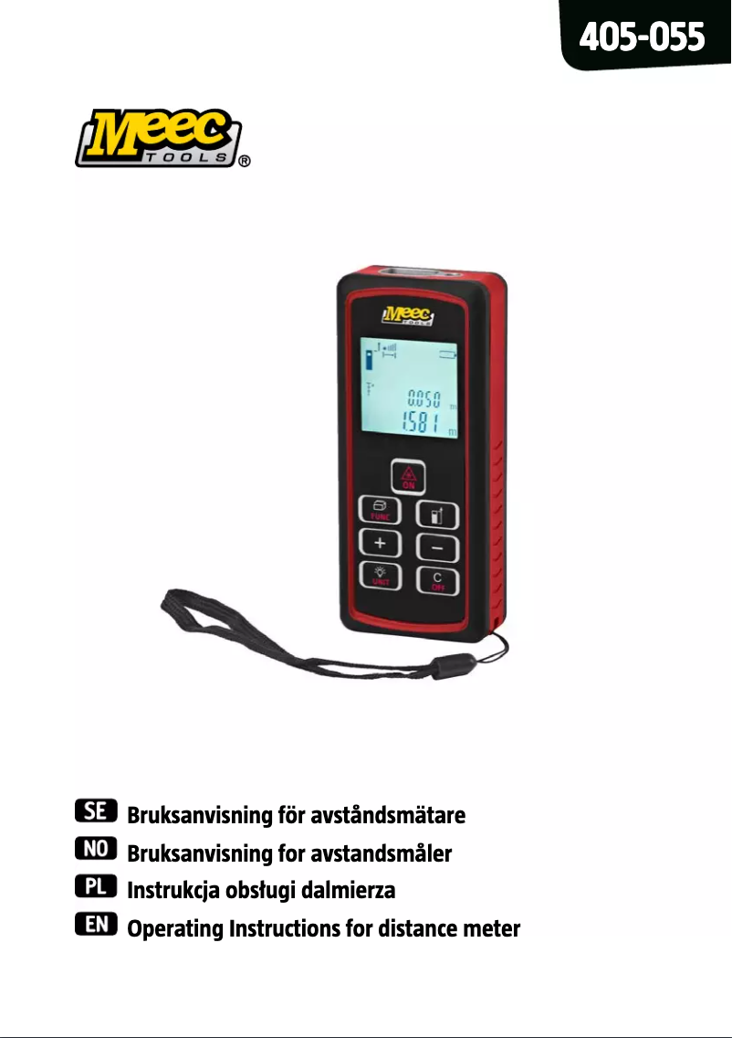 Image de la première page du manuel de l'appareil 405-055