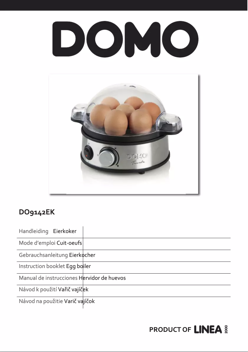 Image de la première page du manuel de l'appareil DO9142EK