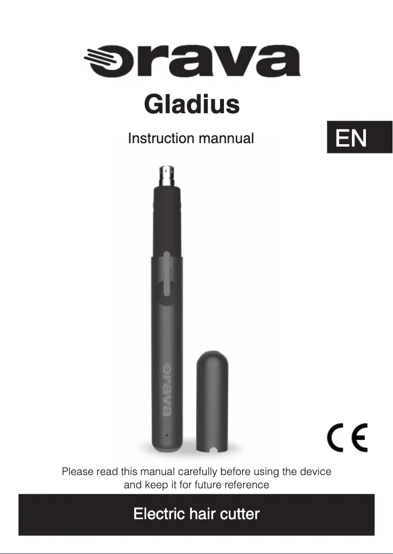 Page 1 of the manual User Manual Orava Gladius