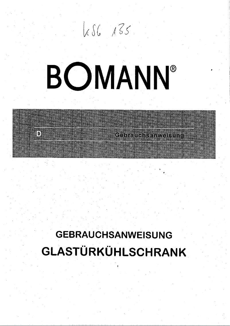 Page 1 de la notice Manuel utilisateur Bomann KSG 135
