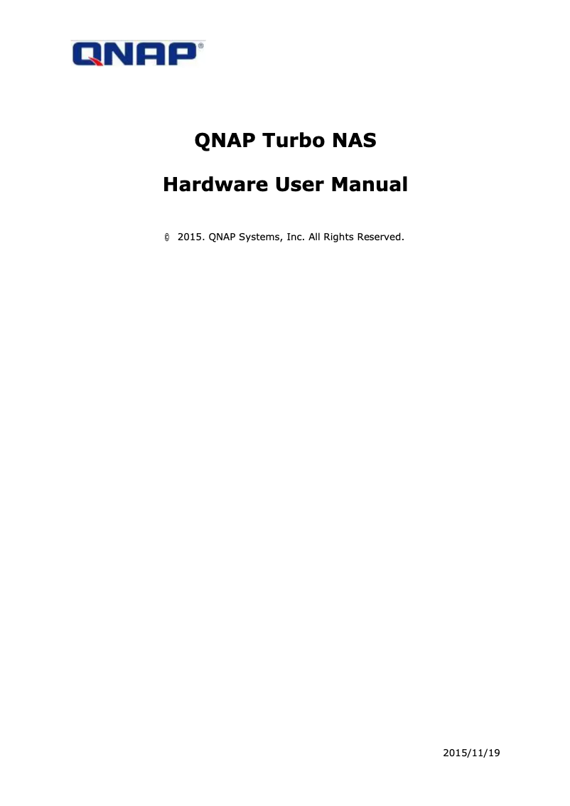 Page 1 de la notice Manuel utilisateur HGST TS-1263U-RP