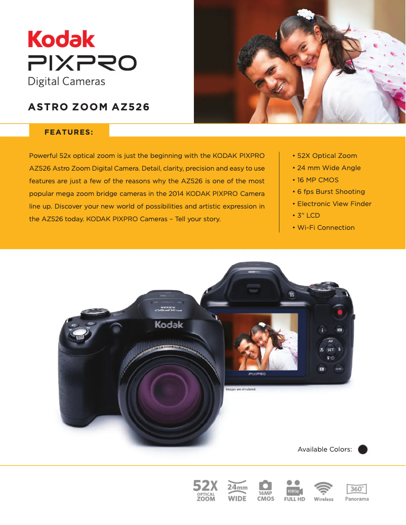 Image de la première page du manuel de l'appareil PixPro AZ526