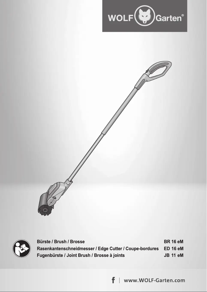 Page 1 de la notice Manuel utilisateur Wolf Garten JB 11 eM