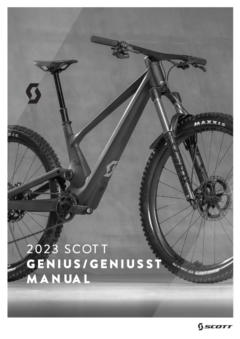 Image de la première page du manuel de l'appareil Contessa Genius ST 910