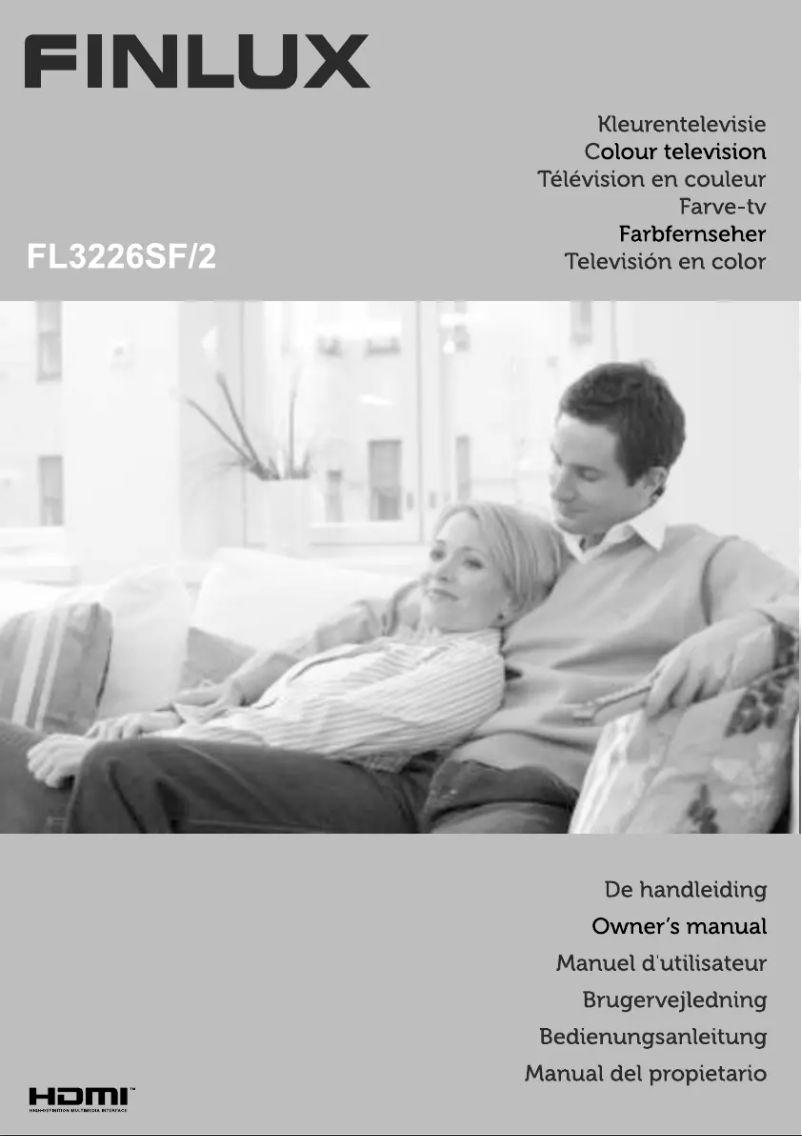 Page n°1 - Manuel utilisateur Finlux FL3226SF