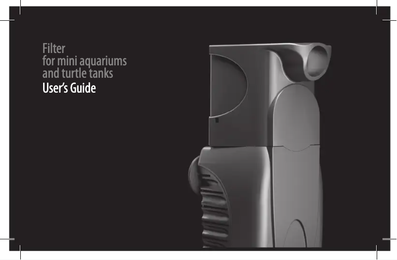 Image de la première page du manuel de l'appareil Filter