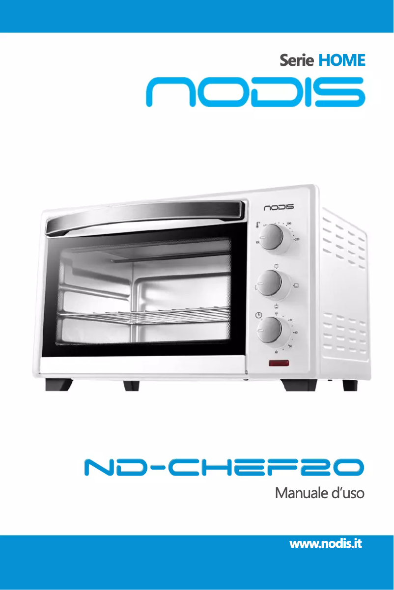 Page 1 de la notice Manuel utilisateur Nodis ND-CHEF 20