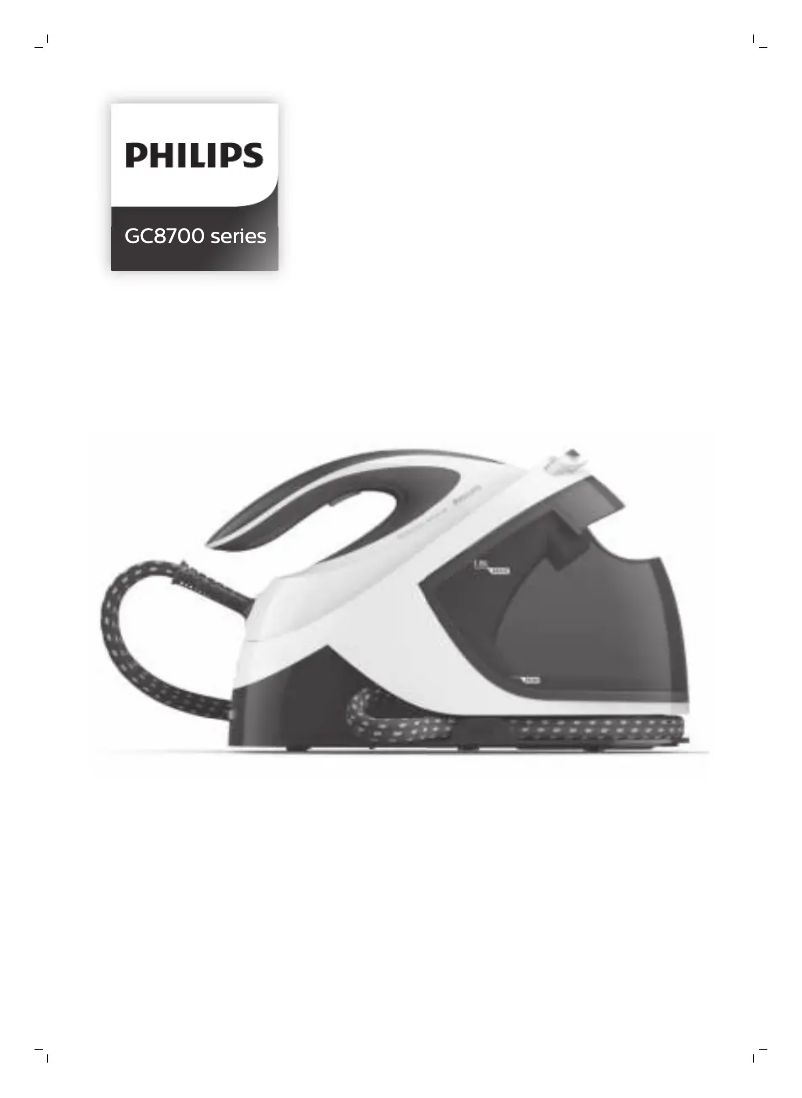 Image de la première page du manuel de l'appareil PerfectCare Performer GC8703