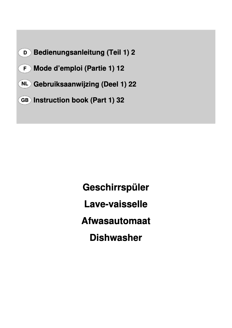 Image de la première page du manuel de l'appareil ESL444