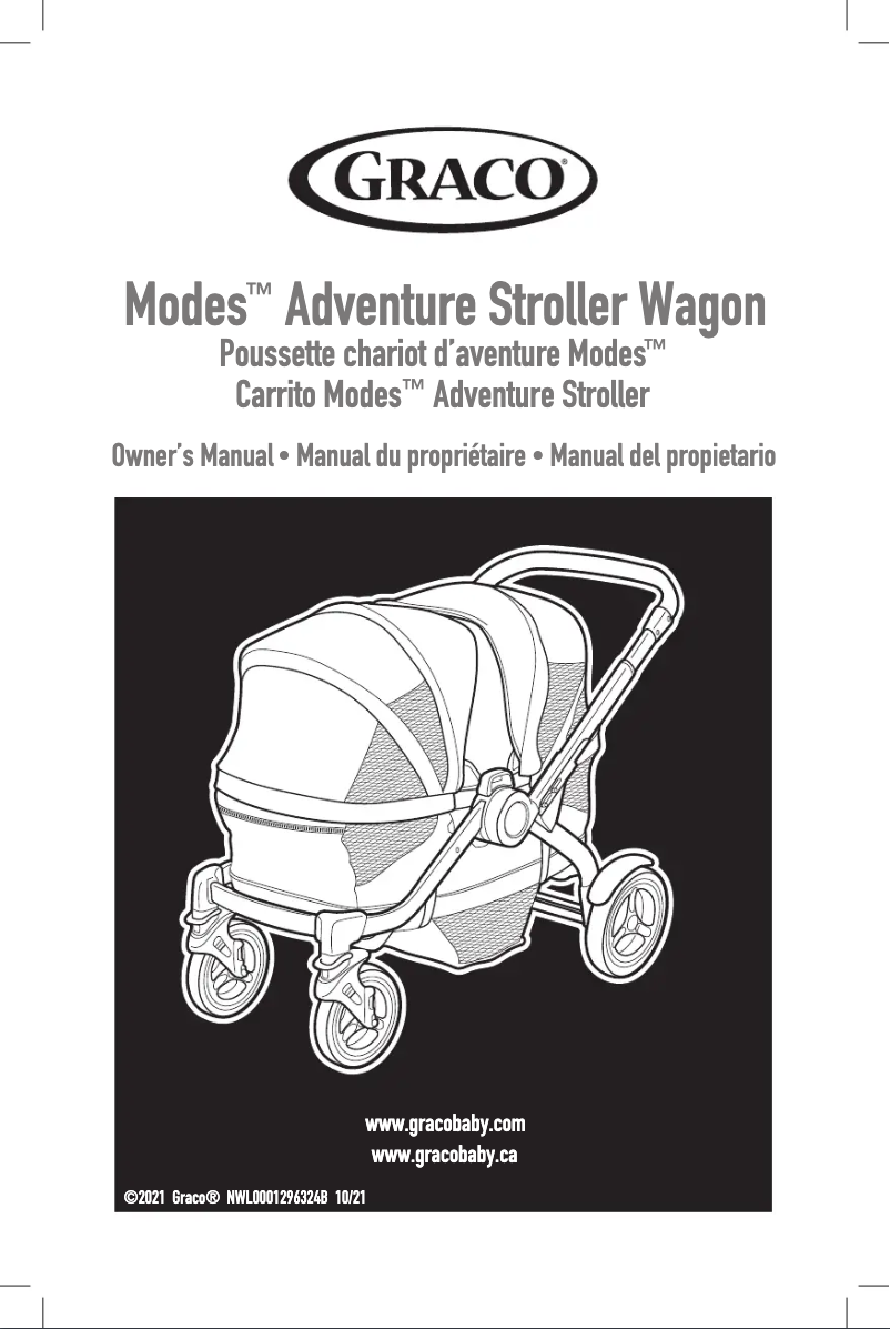 Page 1 de la notice Manuel utilisateur Graco Modes Adventure