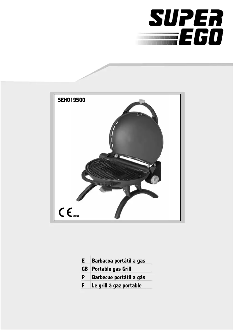 Page 1 de la notice Manuel utilisateur Super-Ego SEH019500