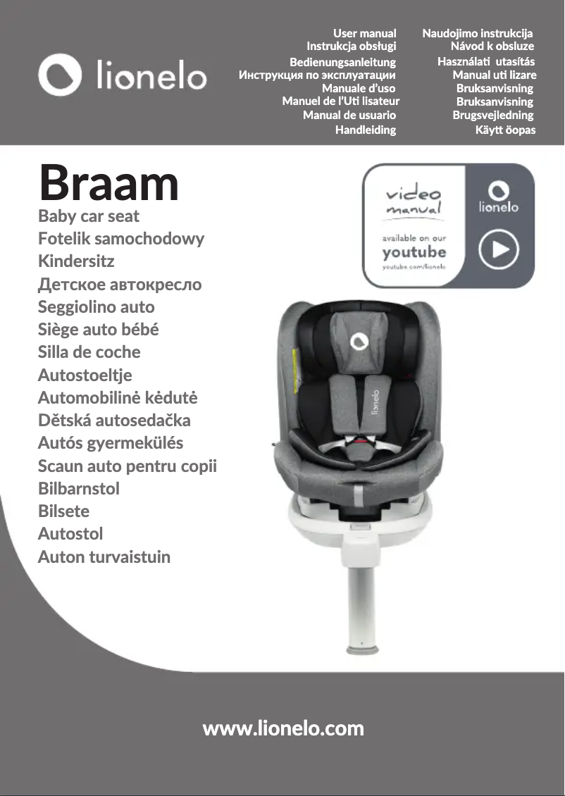 Page n°1 - Manuel utilisateur Lionelo Braam