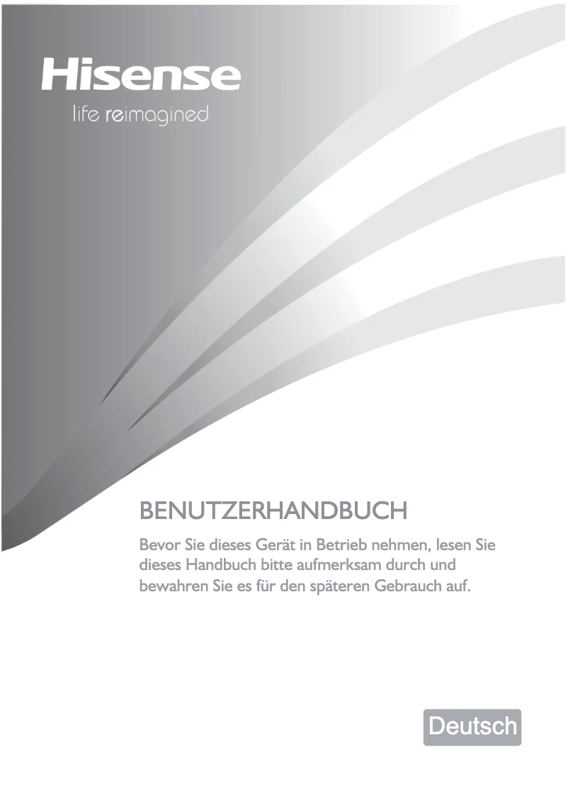 Page 1 de la notice Manuel utilisateur Hisense SBS 562 A+ EL