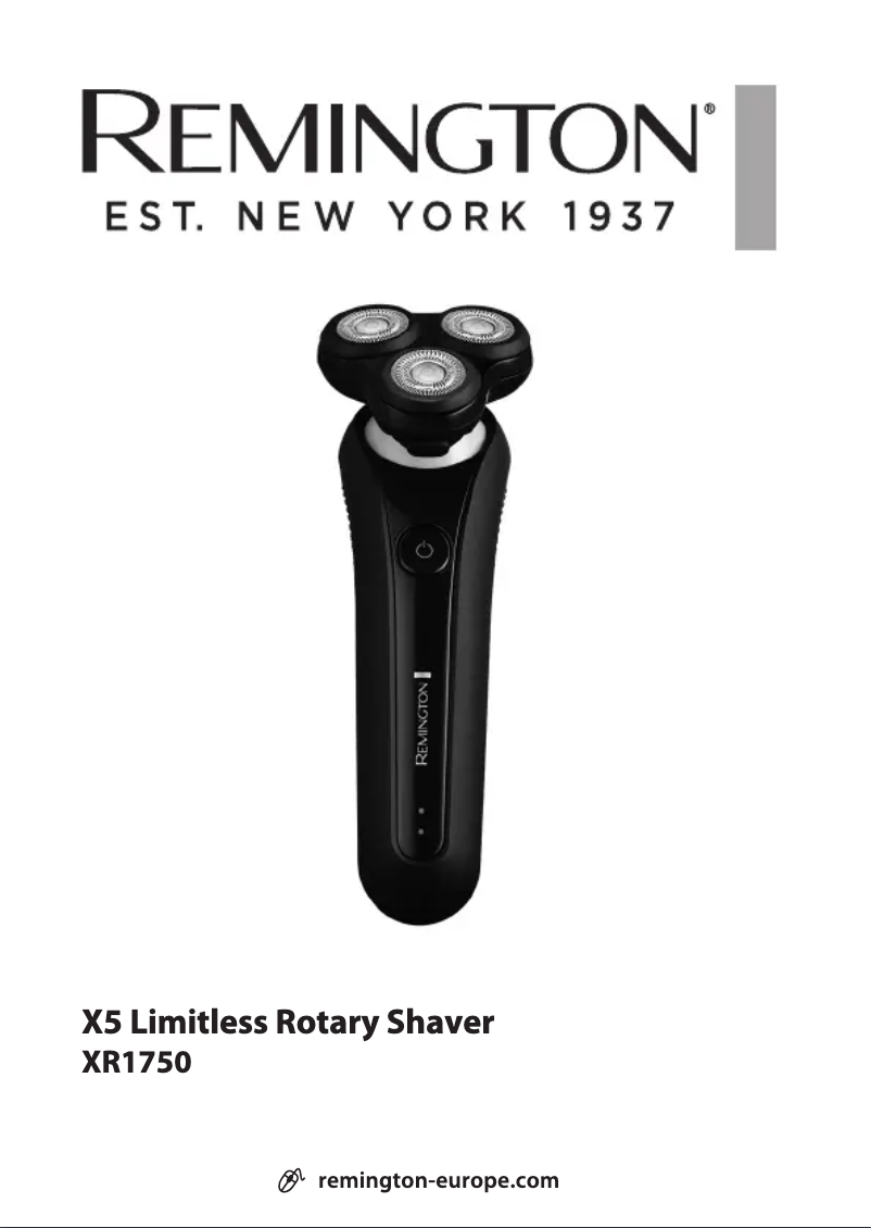 Page 1 de la notice Manuel utilisateur Remington X5 Limitless XR1750