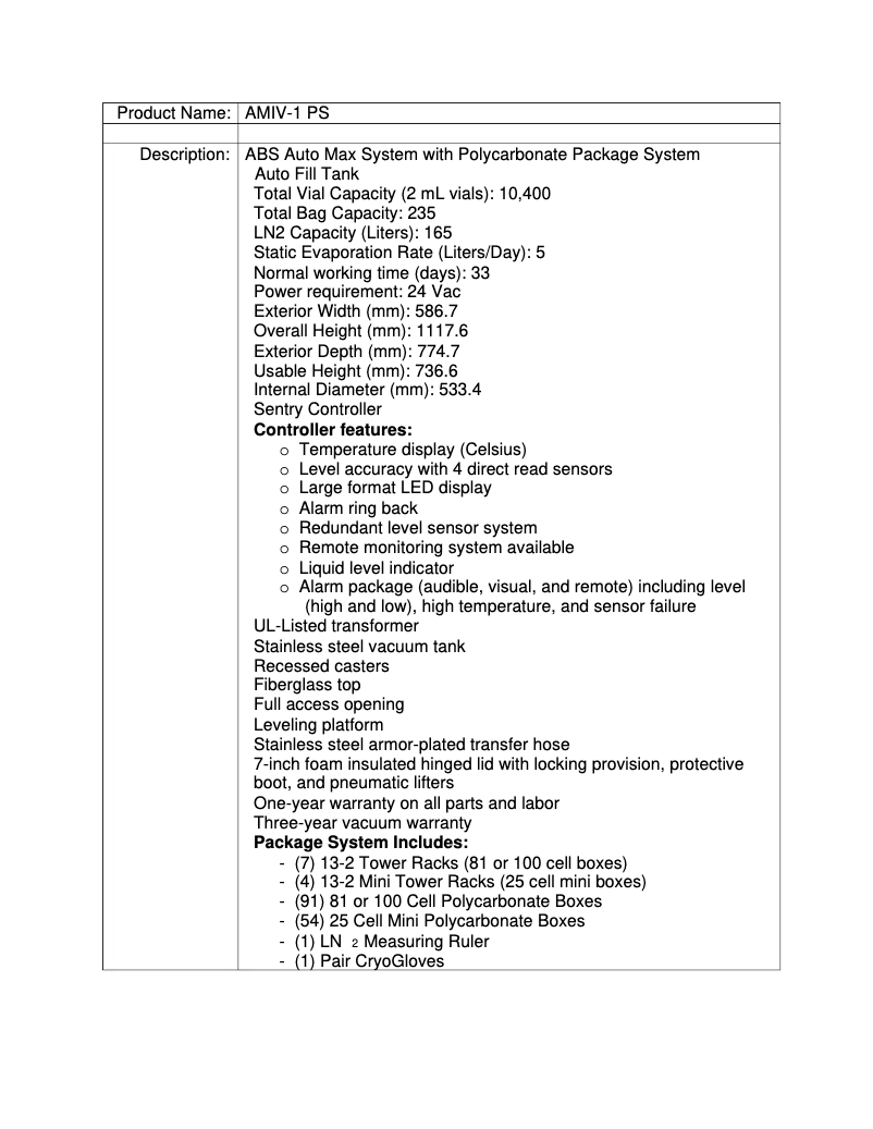 Page 1 de la notice Manuel utilisateur American BioTech Supply Auto Max 1