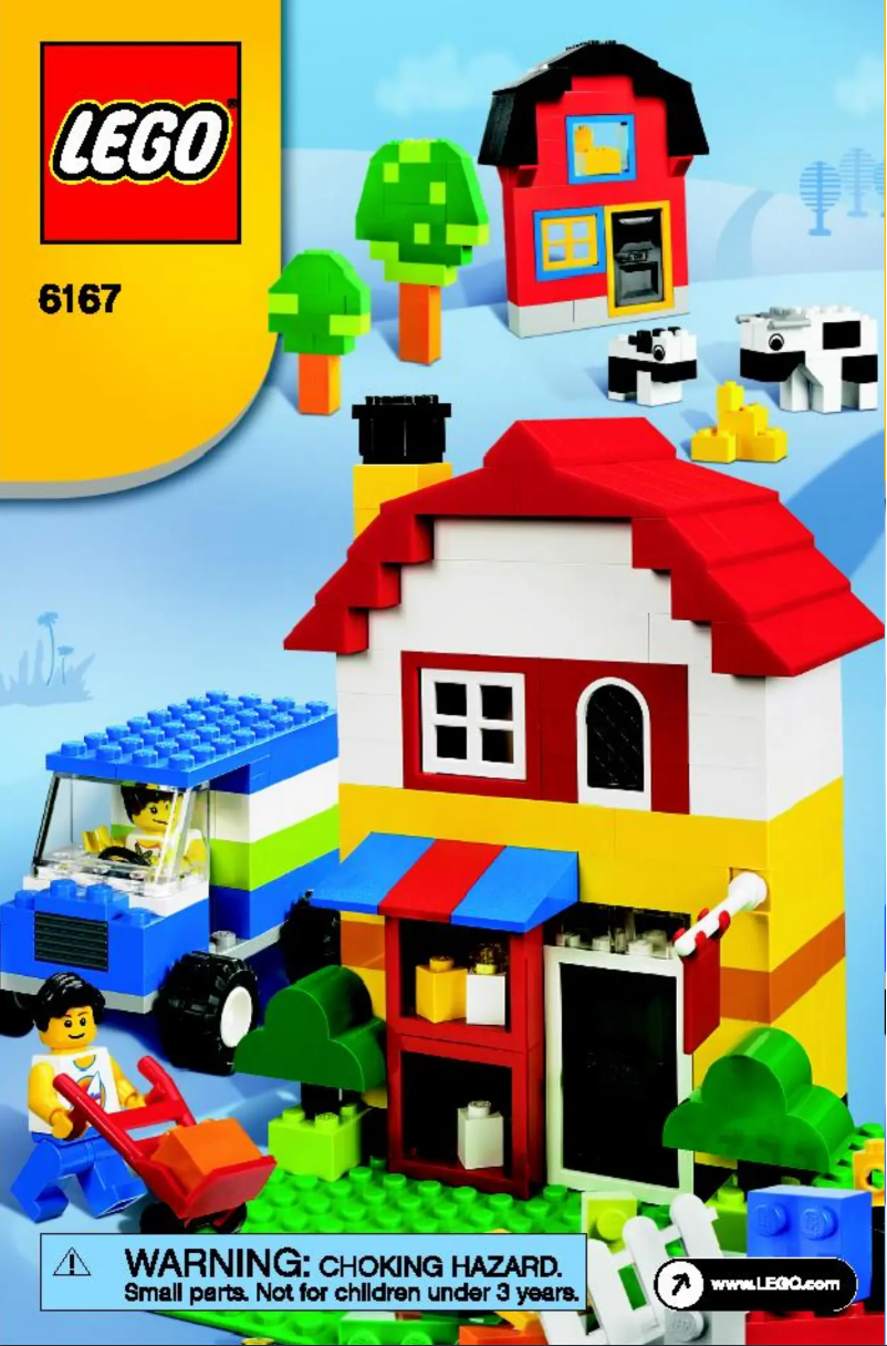 Page n°1 - Manuel utilisateur Lego Classic 6167