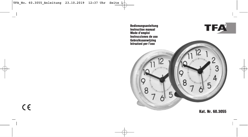Imagen de la primera página del manual del dispositivo 60.3055
