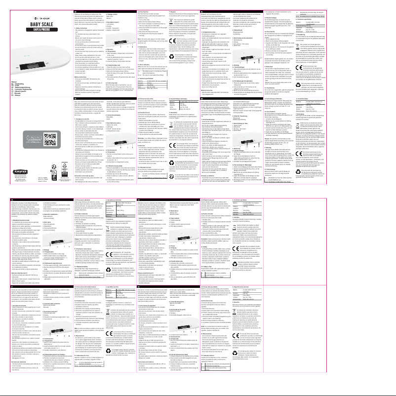 Page n°1 - Manuel utilisateur Silvergear Safe & Precise