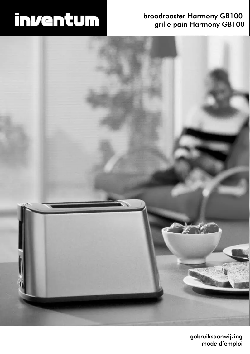 Image de la première page du manuel de l'appareil GB100