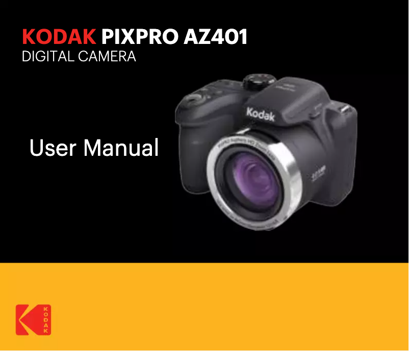 Page 1 de la notice Manuel utilisateur Kodak Astro Zoom AZ401