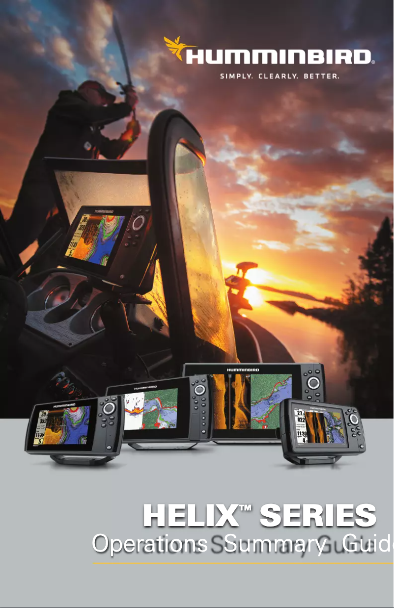 Page 1 de la notice Manuel utilisateur Humminbird HELIX 12