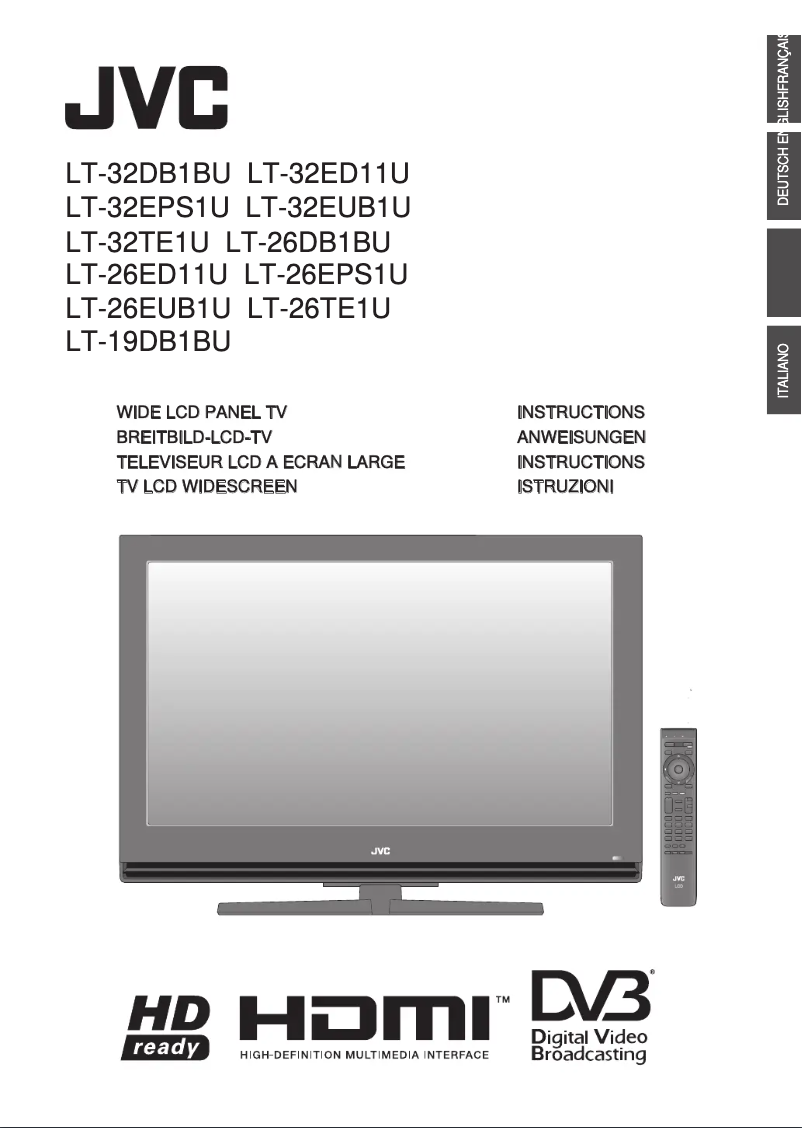 Page 1 de la notice Manuel utilisateur JVC LT-32EPS1
