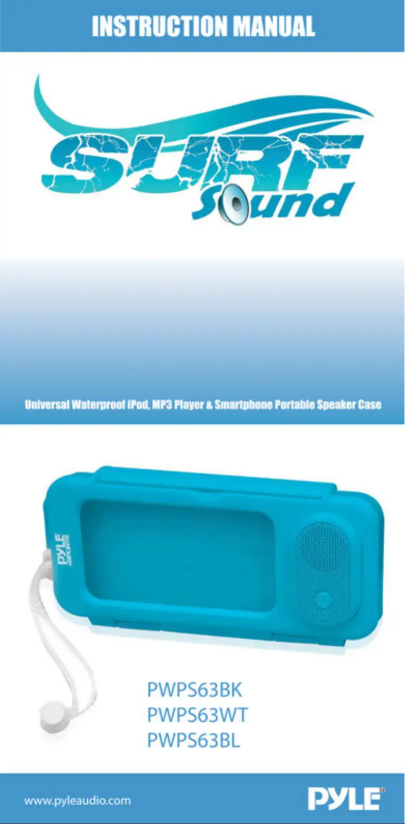 Page n°1 - Manuel utilisateur Pyle AZPWPS63BK