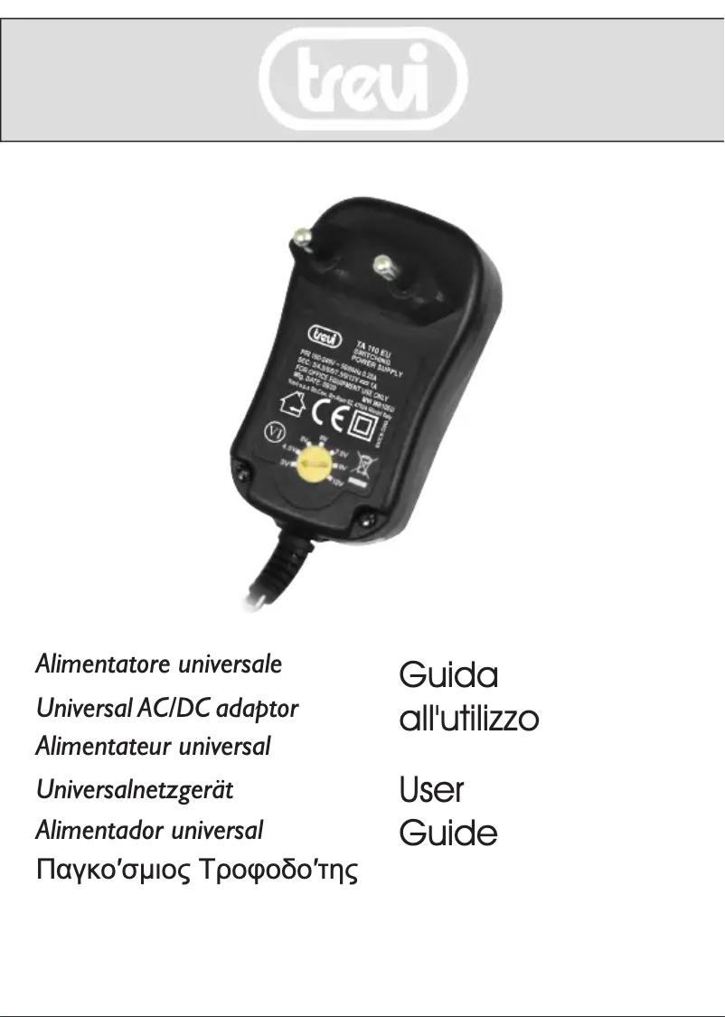 Page 1 de la notice Manuel utilisateur Trevi TA 110 EU