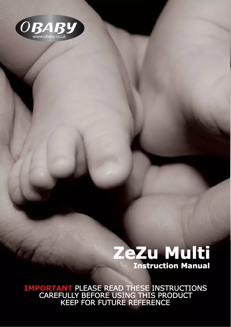 Page n°1 - Manuel utilisateur Obaby ZeZu Multi