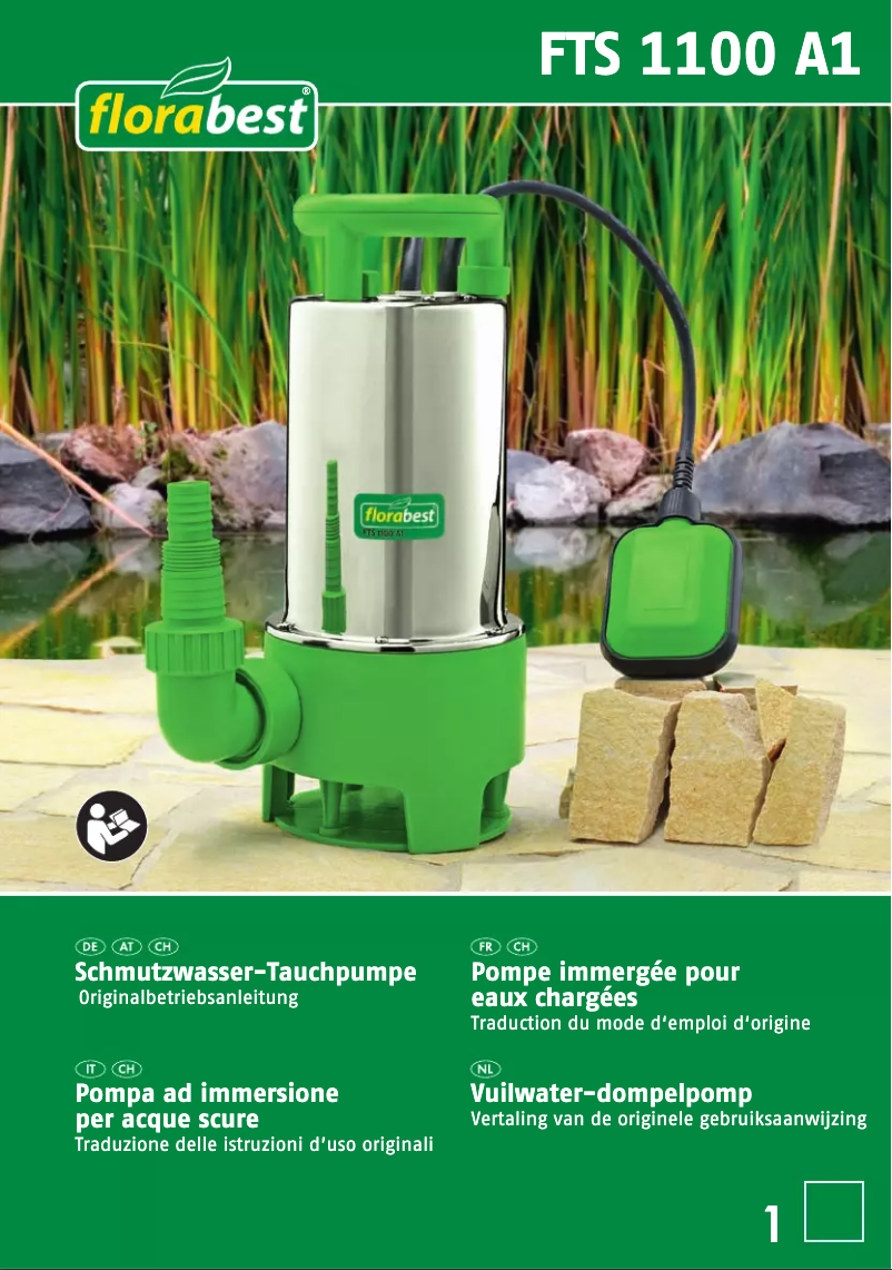 Image de la première page du manuel de l'appareil FTS 1100 A1