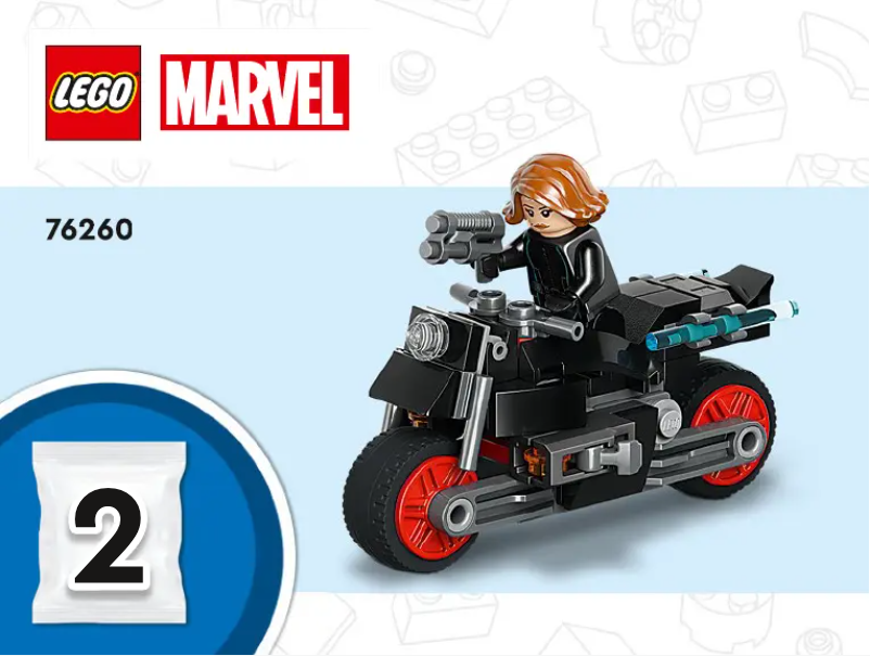 Page n°1 - Consignes visuelles Lego Marvel 76260