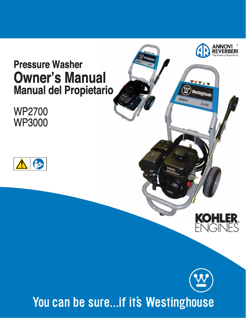 Imagen de la primera página del manual del dispositivo WP2700