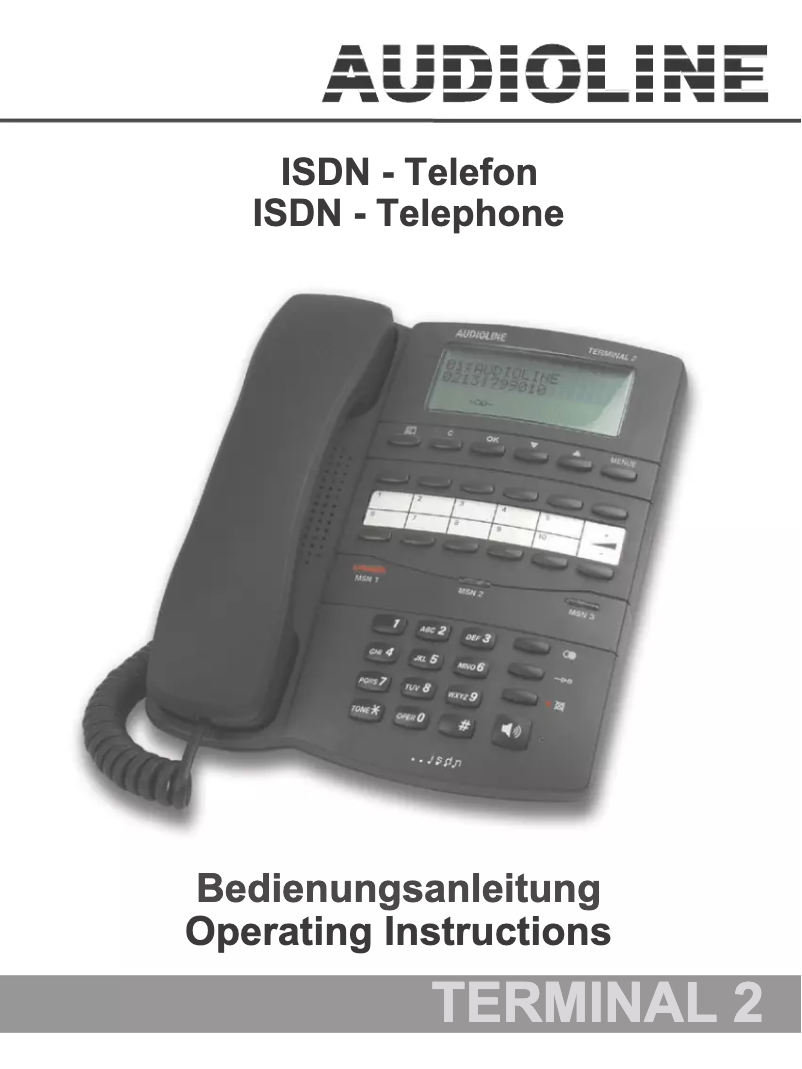 Imagen de la primera página del manual del dispositivo Terminal 2