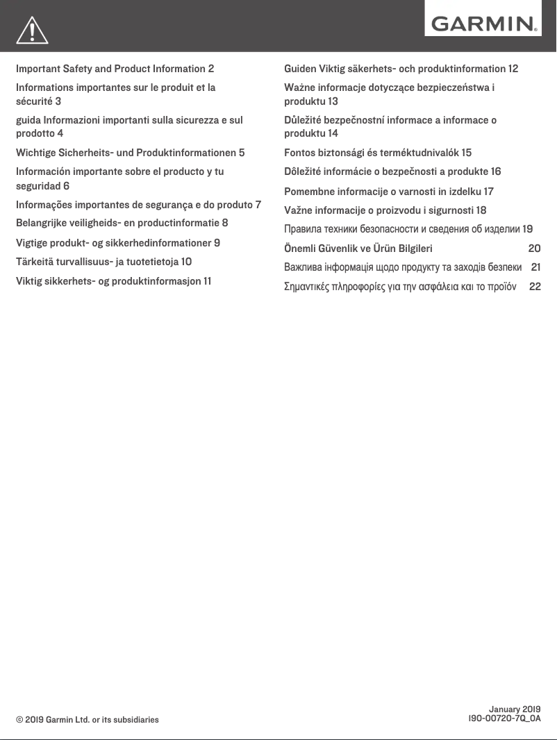 Page 1 de la notice Manuel utilisateur Garmin Drive 40LM