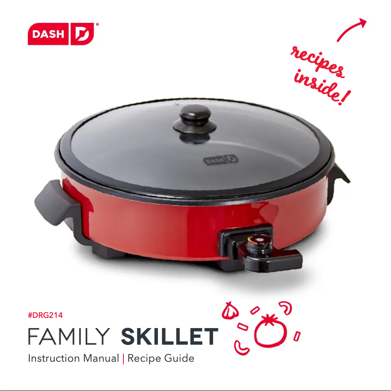 Página 1 del manual Manual de usuario Dash Family Size DRG214AQ