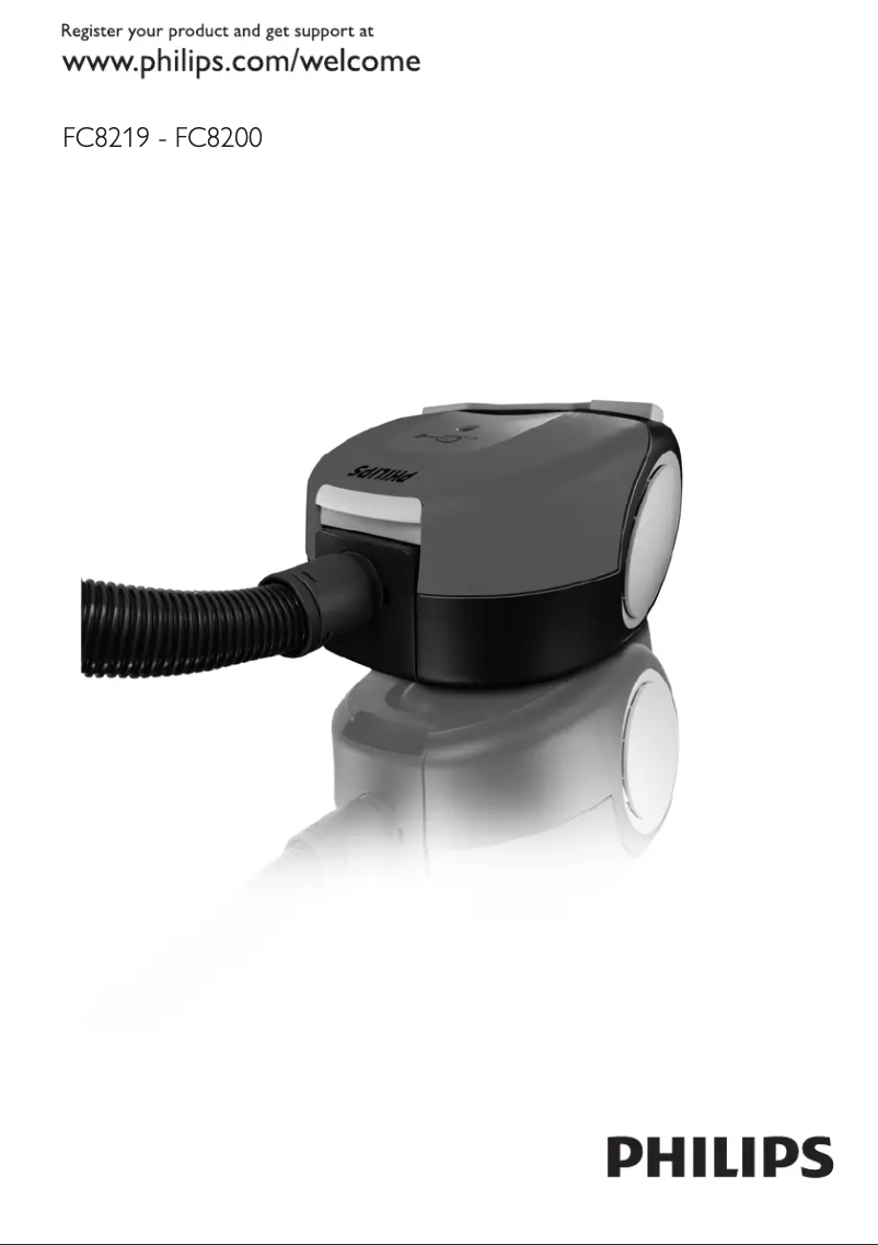 Page n°1 - Manuel utilisateur Philips HomeCare FC8202