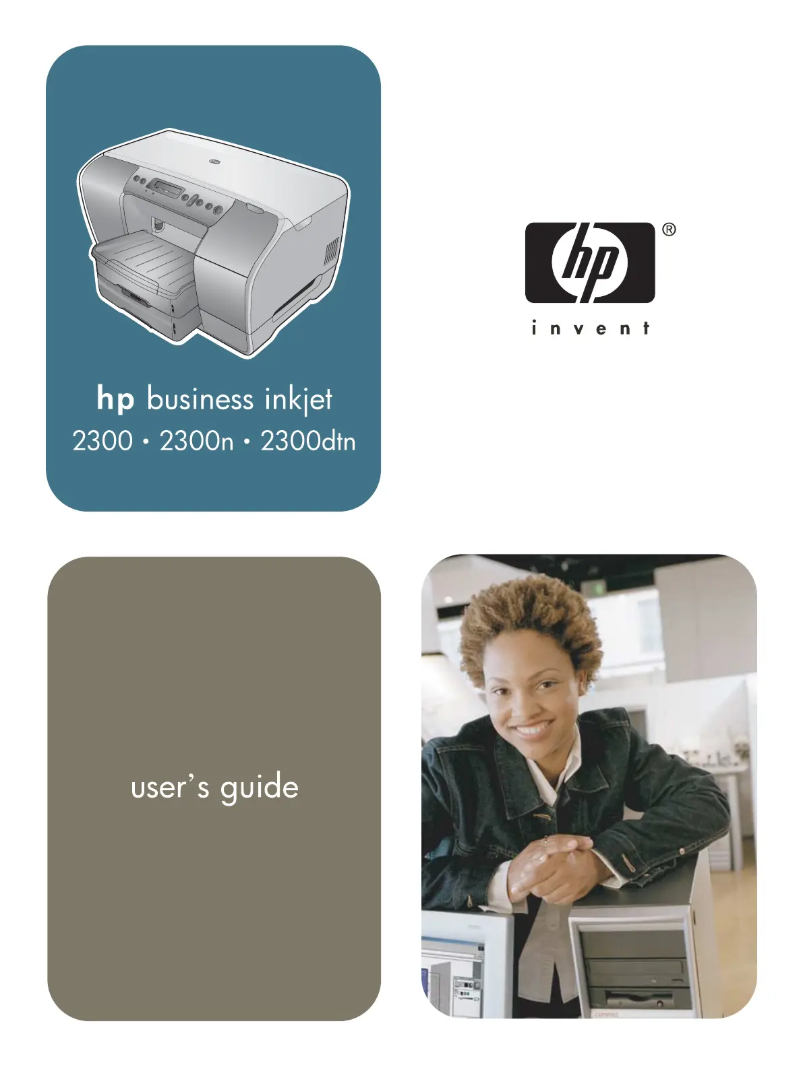 Imagen de la primera página del manual del dispositivo Business Inkjet 2300DTN