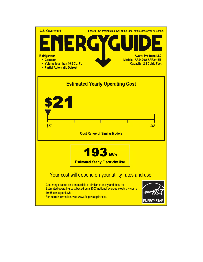 Image de la première page du manuel de l'appareil AR2406
