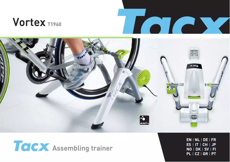 Page 1 de la notice Manuel utilisateur Tacx Vortex T1960