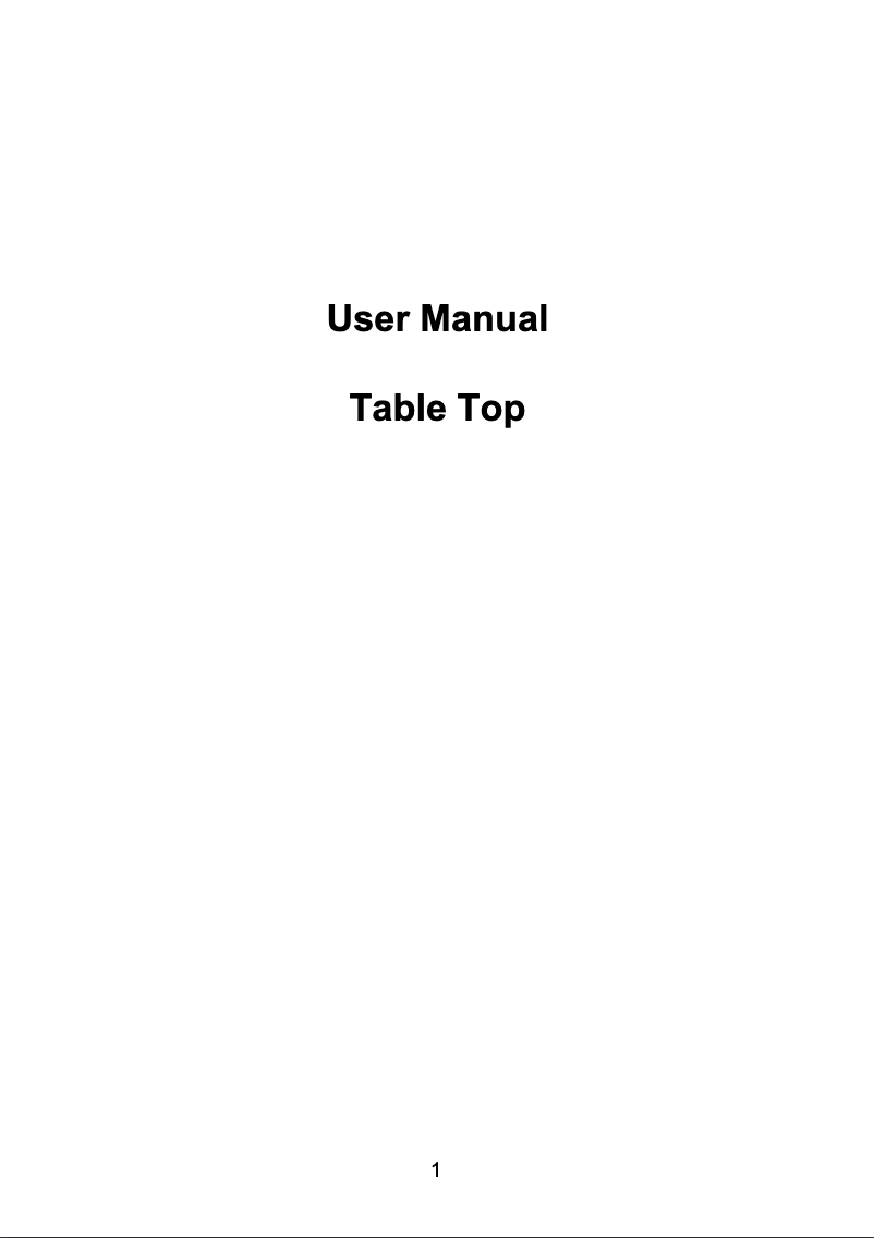 Image de la première page du manuel de l'appareil COT1S45FWH9