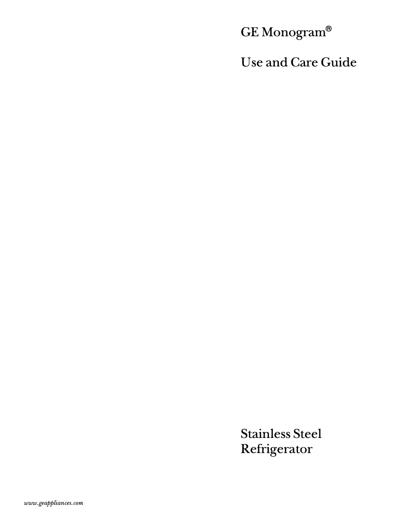 Imagen de la primera página del manual del dispositivo ZFSB27DASS