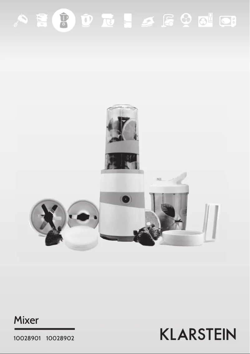 Page 1 de la notice Manuel utilisateur Klarstein 10028902