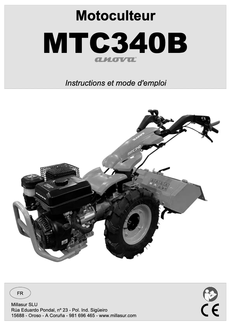 Imagen de la primera página del manual del dispositivo MTC340B