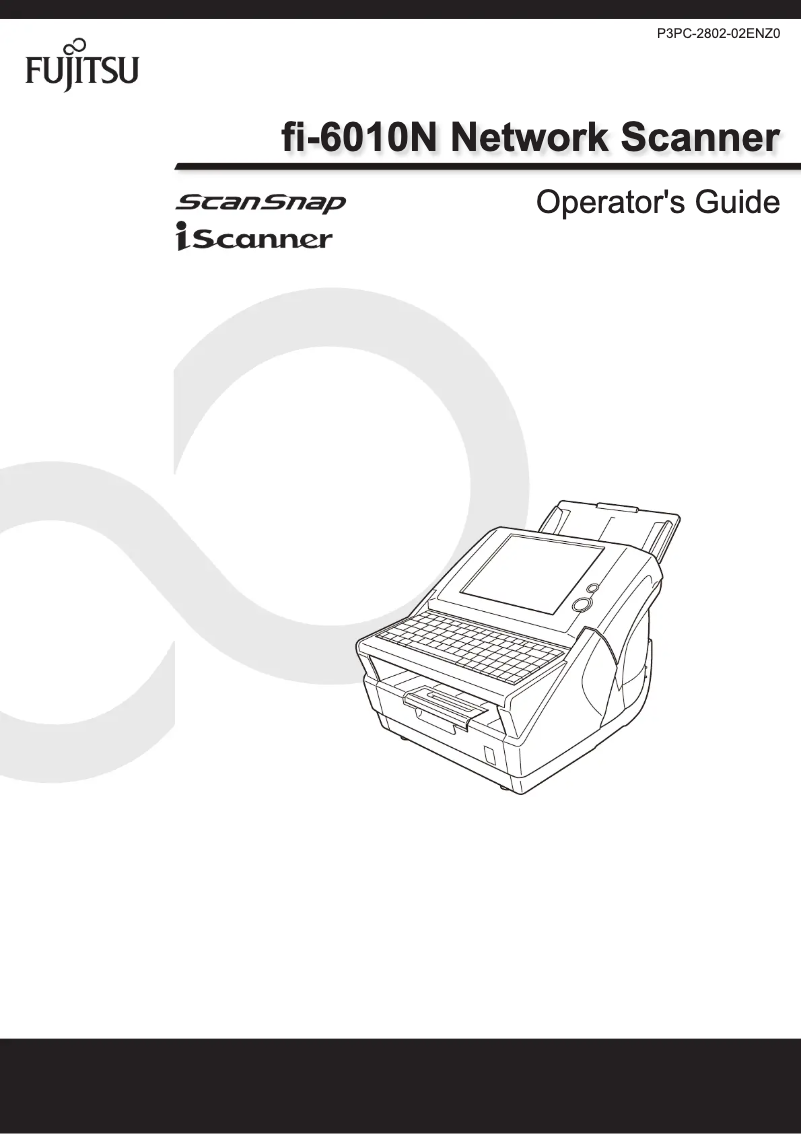 Page n°1 - Manuel utilisateur Fujitsu ScanSnap fi-6010
