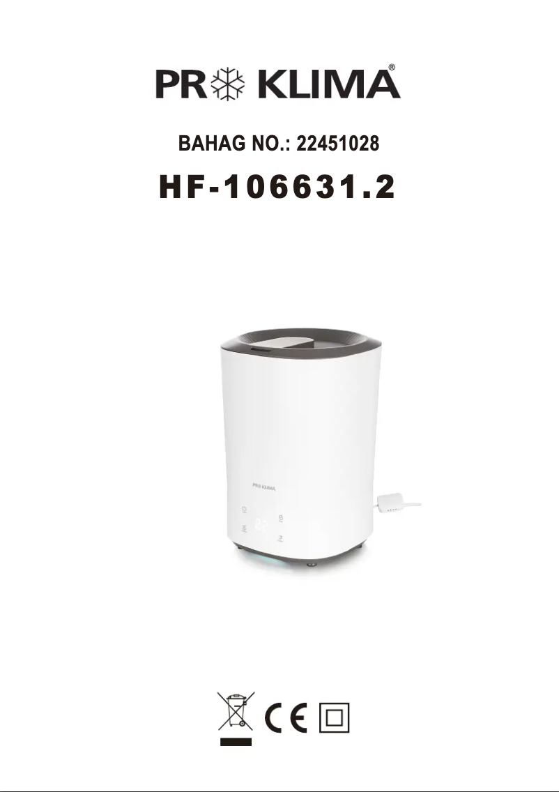 Page 1 de la notice Manuel utilisateur Emerio HF-106631