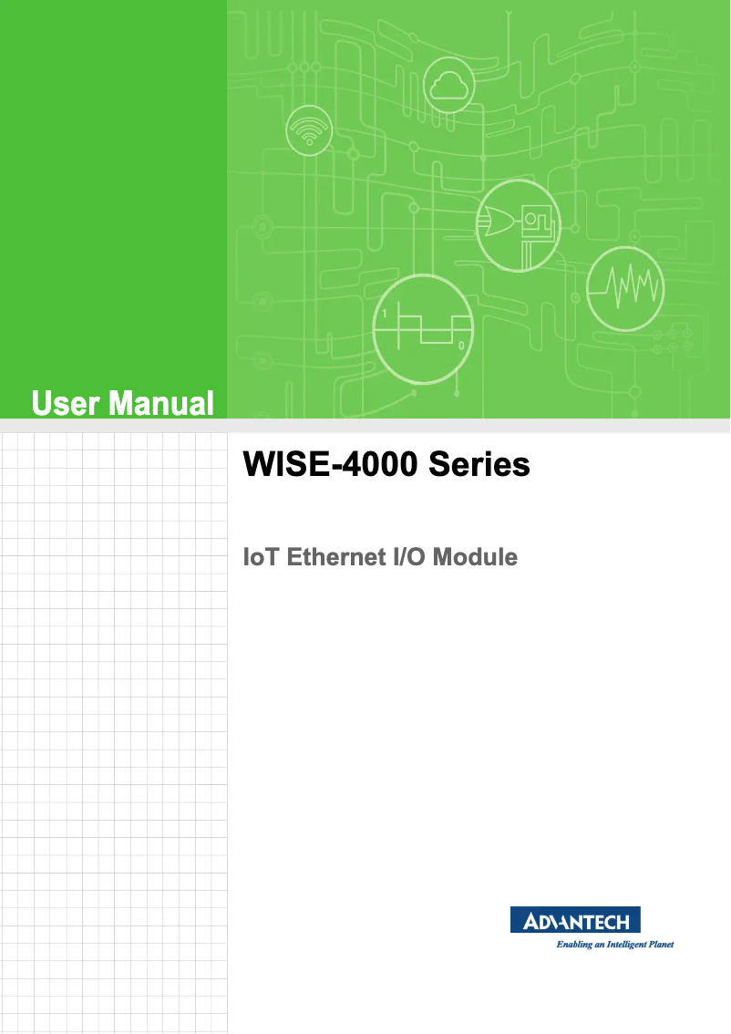 Image de la première page du manuel de l'appareil WISE-4050