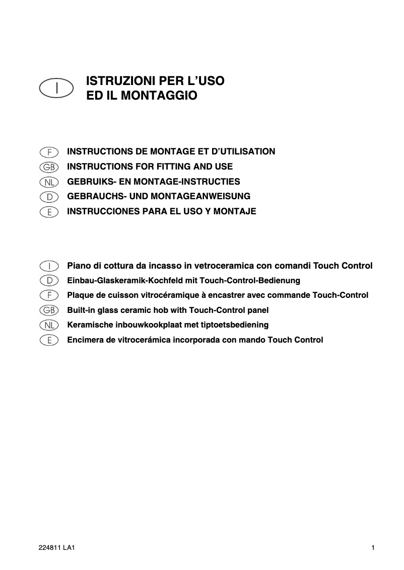 Image de la première page du manuel de l'appareil SE2664TCX