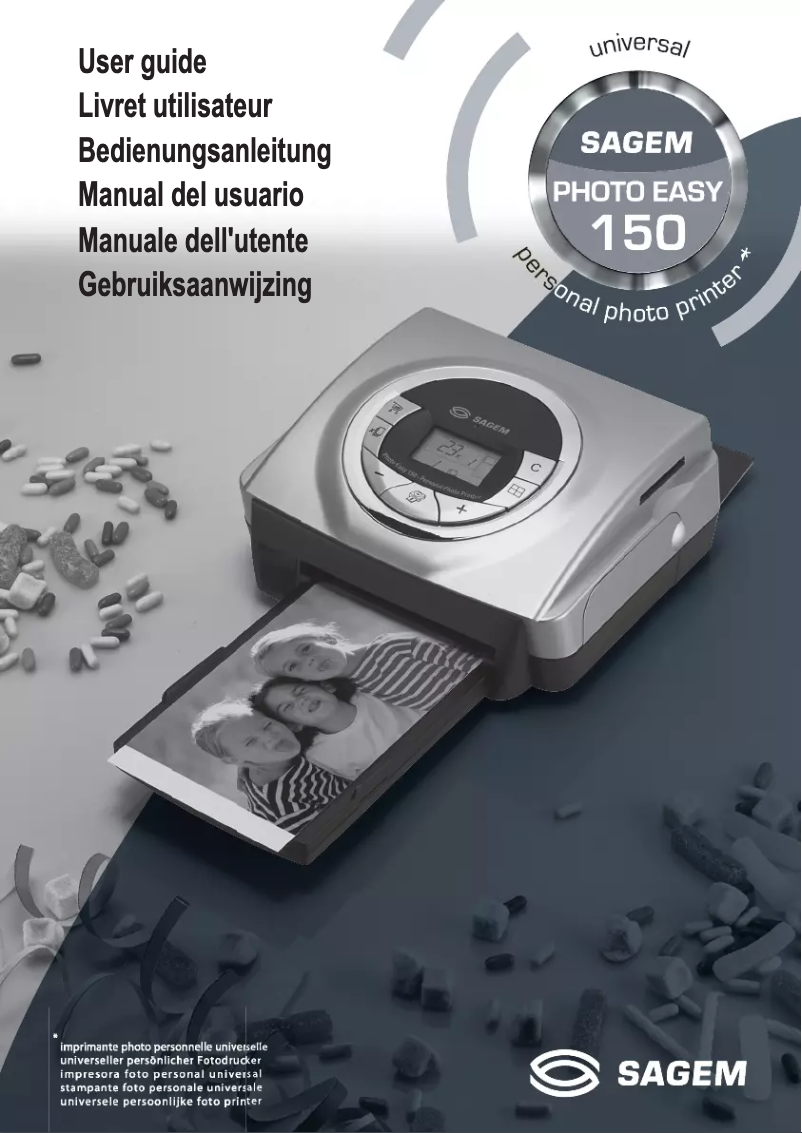 Page n°1 - Manuel utilisateur Sagem Photo Easy 150